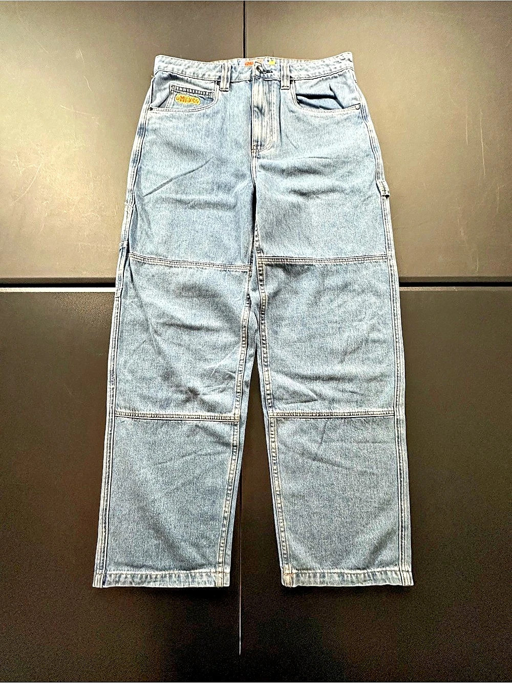 Empyre Baggy Carpenter Light Blue Denim Jeans Size 32